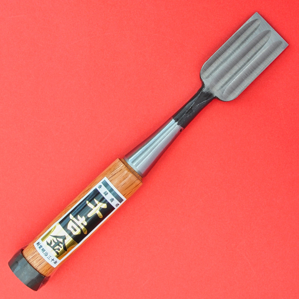 Back 30mm SENKICHI Chisel oire nomi Yasugi White paper Steel Made in Japan