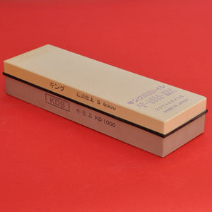 Dual waterstone KING KDS Deluxe whetstone double side #1000 #6000 Japan combination