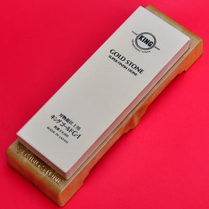 Japan Big KING G-1 waterstone whetstone Super finish stone #8000 GOLD STONE