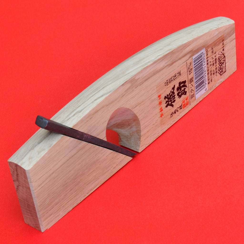 Back view Rabbet plane GISUKE Kushi kanna 15mm  Japan Japanese tool woodworking carpenter